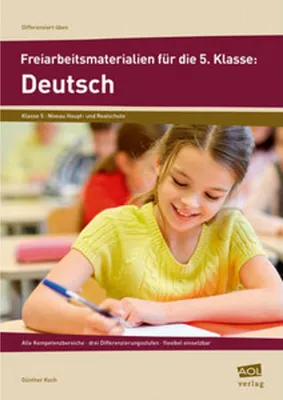 Immagine prodotto di Freiarbeitsmaterialien für die 5. Klasse: Deutsch