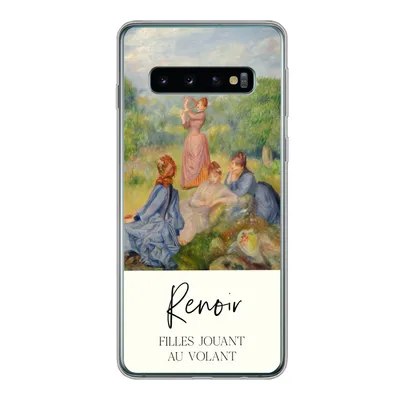 Produktbild von MuchoWow® Handyhülle Schutzhülle Hülle für Samsung Galaxy S10 Malerei - Renoir - Impressionismus Silikon Softcase Handy Hülle - Handytasche