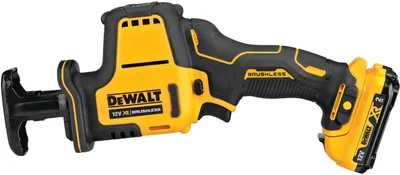 Image de Scie sabre compacte 12V DEWALT DCS312D2-QW Brushless avec coffret et 2 batteries 2,0 Ah