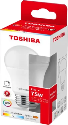 Zdjęcie produktu dla led toshiba a60 e27 11w 6500k dimmbare Glühbirne