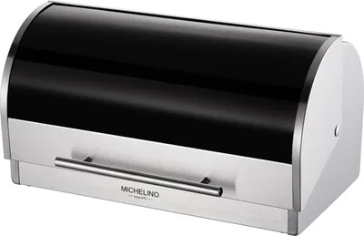 Produktbild von Michelino Brotkasten 39,5 x 24 x 21 cm Glas-Schwarz 81448