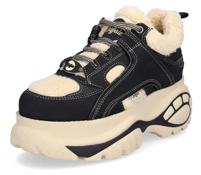 Produktbild von Buffalo Damen Sneaker 1339-14 Rev Warm beige schwarz