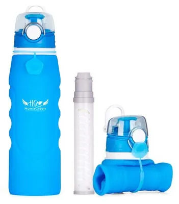 Zdjęcie produktu dla Filtr do wody 1 szt., do podróży, niebieski, wielorazowy