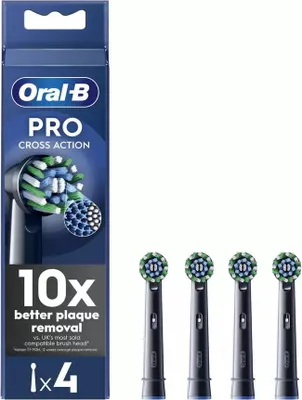 Image de Oral-B CrossAction 4 pc(s) Noir