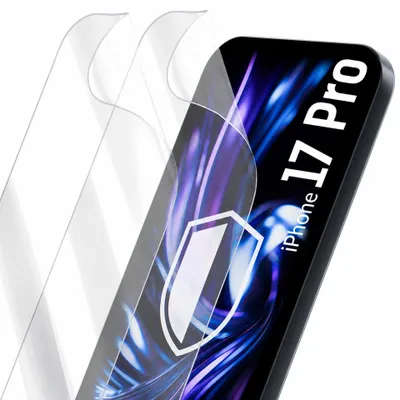 Zdjęcie produktu dla H Hardy 2 szt. Szkła hybrydowego do iPhone 18 Pro/17 Pro, Nietłukąca Folia na ekran odporna na zarysowania