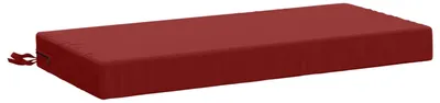 Obrázek produktu pro Dekorační polštář SOEST, 100% polyester, vínová barva, rozměry 60 x 40 x 8 cm