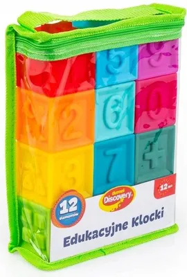 Produktbild von Set mit 10 weichen Sensorikwürfeln
