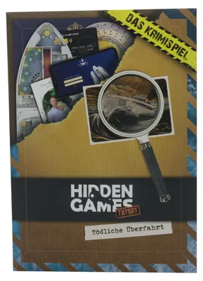 Image de Hidden Games Tatort - Tödliche Überfahrt - Français - Jeu d'enquête réaliste, jeu de détective passionnant, jeu d'escape room