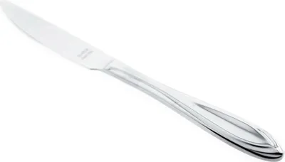 Image de Almina 2 pcs. Set de couteaux de table en acier inoxydable 18/10 argent avec design