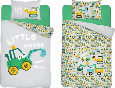 Zdjęcie produktu dla Komplet pościeli dziecięcej 90x120 + 40x60 Detexpol