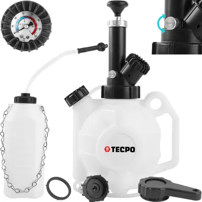 Produktbild von TECPO Bremsenentlüftungsgerät Bremsflüssigkeit 4 L