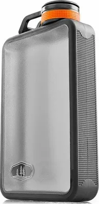 Image de Gsi Boulder Flask 10 Oz Graphite