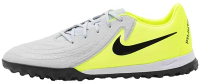 Image de Chaussures de foot Nike Phantom GX 2 Academy "Metallic Silver/Volt/Black" pour Homme