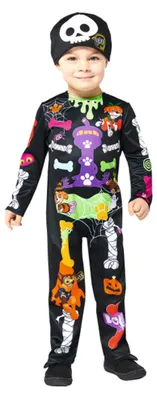 Paw Patrol Skelett Kostüm für Kinder (4-6 Jahre)