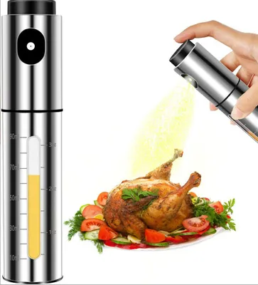 Immagine prodotto di INF Bottiglia spray per olio in acciaio inossidabile con scala Modello 1