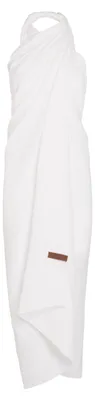 Produktbild von Knit Factory Liv Pareo - XL Musselintuch - Strandtuch - Woolwhite - 180x130 cm
