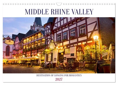 Produktbild von Mittelrheintal (Wandkalender 2027, Format DIN A3, Querformat), CALVENDO 12-Monats-Wandkalender