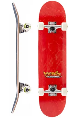 Obrázek produktu pro Voltage Graffiti Logo Red Skateboard