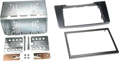 Image de Plaque de façade 2-DIN compatible avec Mercedes CLS(C219)/Classe E(W211)