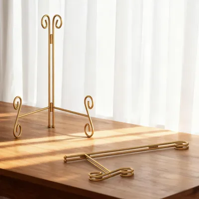 Productafbeelding van Omgoods - 10 Inch Gouden Display Stand voor Fotolijsten en Decoratieve Borden