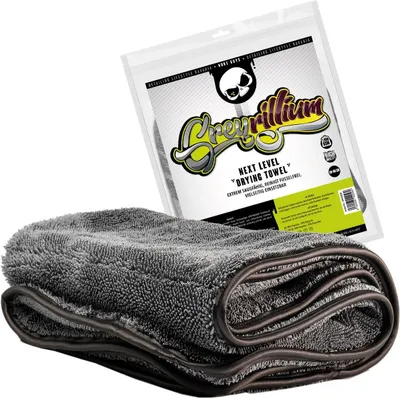 Produktbild von Nuke Guys Mikrofasertuch "Grey Rillium" 1000 GSM Mikrofaser Auto Trocken Tuch 50x80cm