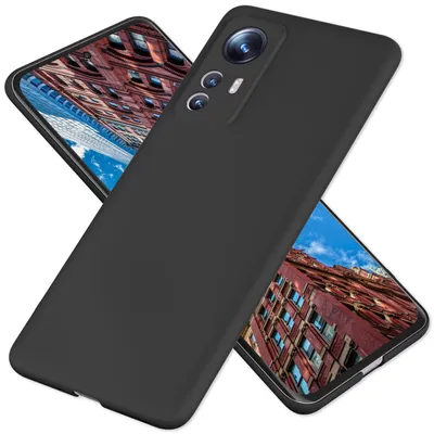 Immagine prodotto di Custodia rigida ultrasottile per Xiaomi 12/ Xiaomi 12X - Custodia per cellulare Smartphone Cover Nero
