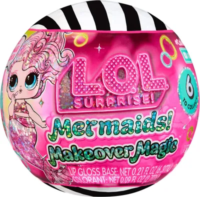 Immagine prodotto di Sorpresa L.O.L.! Sirene! Makeover Magic Tots, Mini bambola, Femmina, 4 anni, Bambino/ bambina, Multicolore