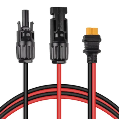 Produktbild von Solarladekabel, Solaranschluss zu XT60-Adapter, 12 AWG