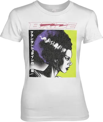 Produktbild von Bride of Frankenstein Girly Tee - X-Large - White