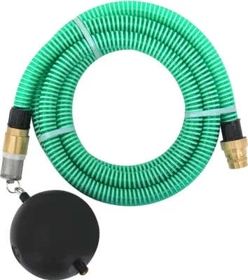 Obrázek produktu pro Sací hadice s mosaznými konektory zelená 1,1" 20 m PVC