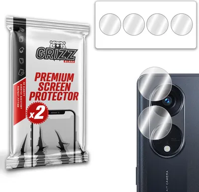Image de Verre de protection pour appareil photo GrizzGlass HybridGlass pour Oppo Reno8 T 5G