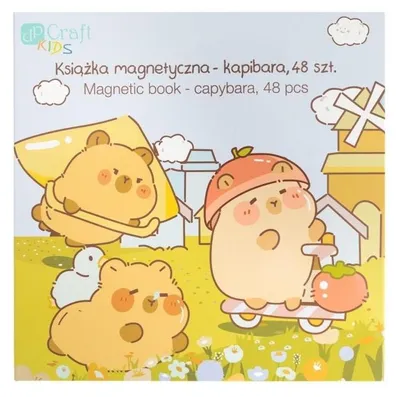 Zdjęcie produktu dla Książka magnetyczna Kapibara