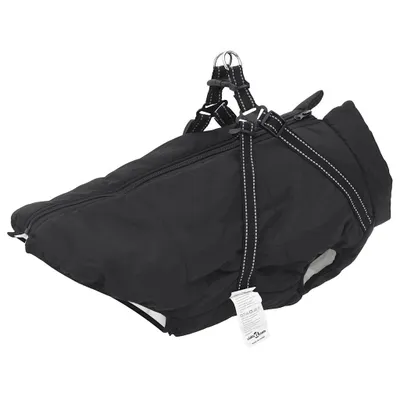 Produktbild von Möbel Hundemantel mit Geschirr Wasserdicht Reflektierend Schwarz L44 - Hundemäntel &29367