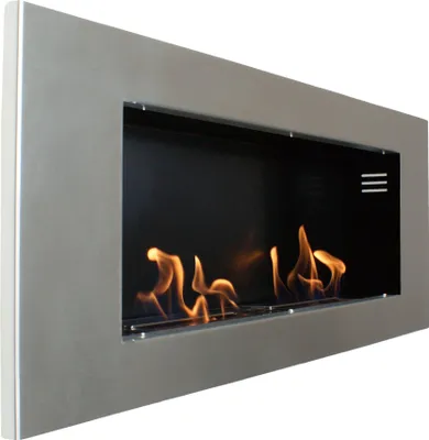 Image de Gel & Ethanol Cheminée Aurora Deluxe Acier inoxydable
