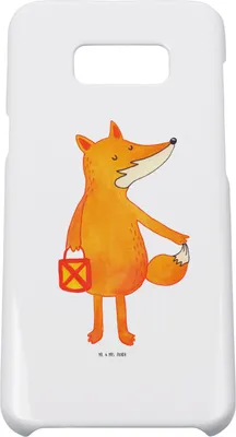 Produktbild von Mr. & Mrs. Panda Samsung Galaxy S8 plus Handyhülle  Fuchs Laterne - Weiß - Geschenk, Liebeskummer Spruch, Handy Case, Sankt Martin, Selbstbewusst, Hülle, Cover