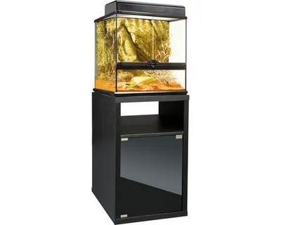 Produktbild von Terrarienkombination EXO TERRA inkl. Compact-Top, Unterschrank 45 x 45 x 125,5 cm schwarz
