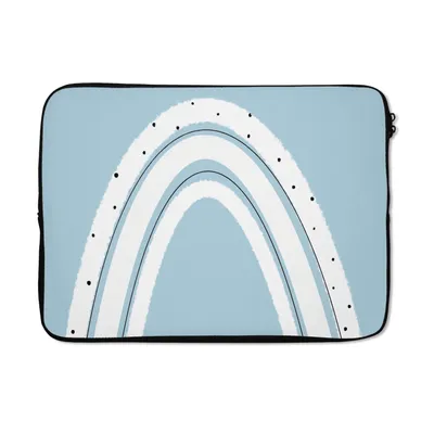 Produktbild von MuchoWow® Laptop Hülle 14 ZollRegenbogen - Abstrakt - Pastell Laptoptasche - Laptoptasche - Stoßsicher - Schutzhaube