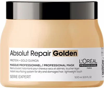 Obrázok produktu pre L'oreal Professionnel Absolut Repair Gold Quinoa + Protein Resurfacing Golden Mask