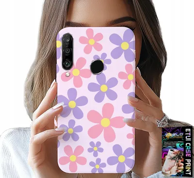 Obrázok produktu pre Puzdro Pre Huawei P30 Lite - Farebné Kvety, Sedmokrásky