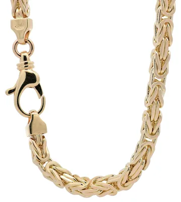 Produktbild von Goldkette Königskette Länge 60cm - Breite 3,5mm - 750-18 Karat Gold