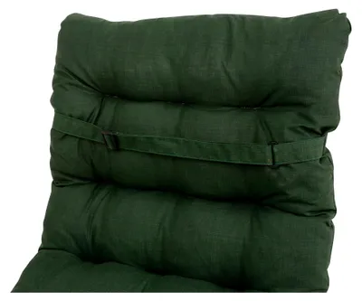 Produktbild von Hochlehner Auflage grün Milos 120 x 50 Sitzpolster für Gartenstühle