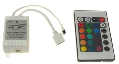 Obrázek produktu pro Ovladač LED IR 24 tlačítek 6A