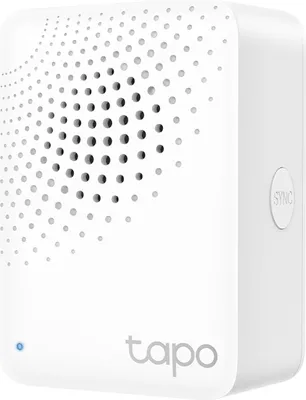 Produktbild von TP-Link Tapo Intelligenter Hub mit Alarmfunktion, Weiß, IoT-Hub