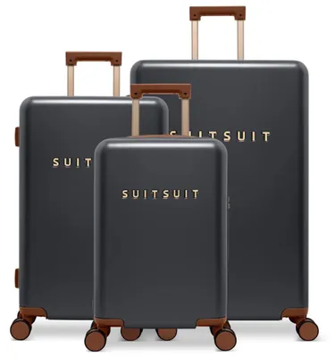 Obrázek produktu pro Sada cestovních kufrů SUITSUIT® Serenity Black Olive - černá
