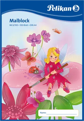 Produktbild von Pelikan-Malblock A4/100 Blatt
