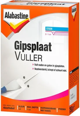 Produktbild von Gipskartonspachtel 750 g - Alabastine