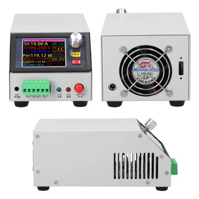 Produktbild von 2,4-Zoll-Farbbildschirm Multifunktions-Elektroniklast, Konstantstrom/Leistung/Widerstand mit Kalibrierung