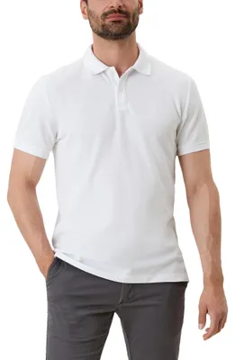 Zdjęcie produktu dla s.Oliver 03.899.35.5268.01A1.S, koszulka polo, Męski, Biały, Brak wzorca, S, Casual