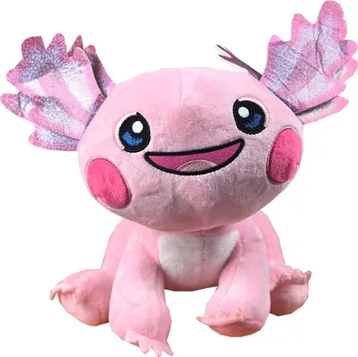 Obrázek produktu pro Axolotl plyšový 28cm sedící - růžový