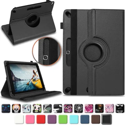 Produktbild von Schutz Hülle für Medion Lifetab E10814 E10802 Schutzhülle Tablet Tasche Drehbar, Farben:Blau